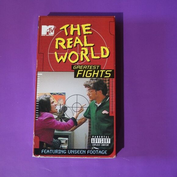 The Real World Greatest Fights VHS - Picture 1 of 1